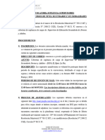 Primera Convocatoria Secundaria Jóvenes y Adultos 07 de Mayo ZONA II Dpto