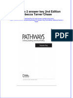 Full Ebook of Pathways 2 Answer Key 2Nd Edition Rebecca Tarver Chase Online PDF All Chapter