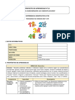 5 Años - Actividad Del 09 de Octubre