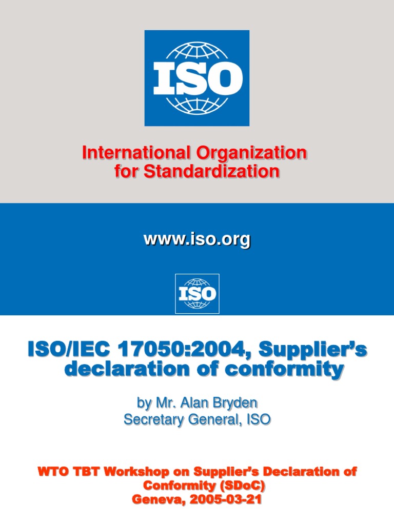 International Organization For Standardization | PDF | Technology ...