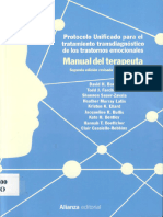 Pdfcoffee.com Protocolo Unificado Para El Tratamiento Transdiagnostico de Los Trastornos Emocionales Version en Espaol 2 PDF Free (1)