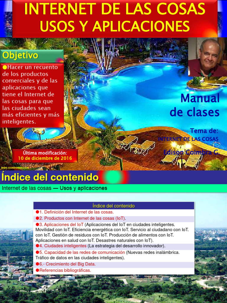 Usos del Internet de las Cosas en Ciudades Inteligentes | PDF ...