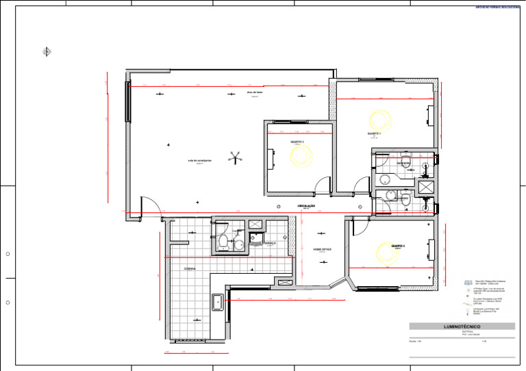 Dimensões de Ambientes Residenciais | PDF