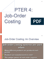 Chapter 4 Job Order Costing Students