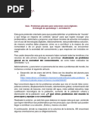 Actividad 3 - Problemas Glocales