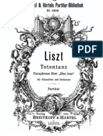 Liszt - Totentanz - Full Score