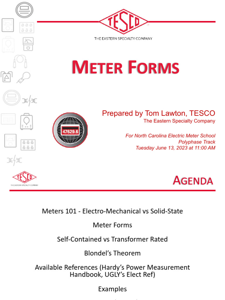 Understanding NCMeter Forms | PDF | Electrical Engineering | Electricity