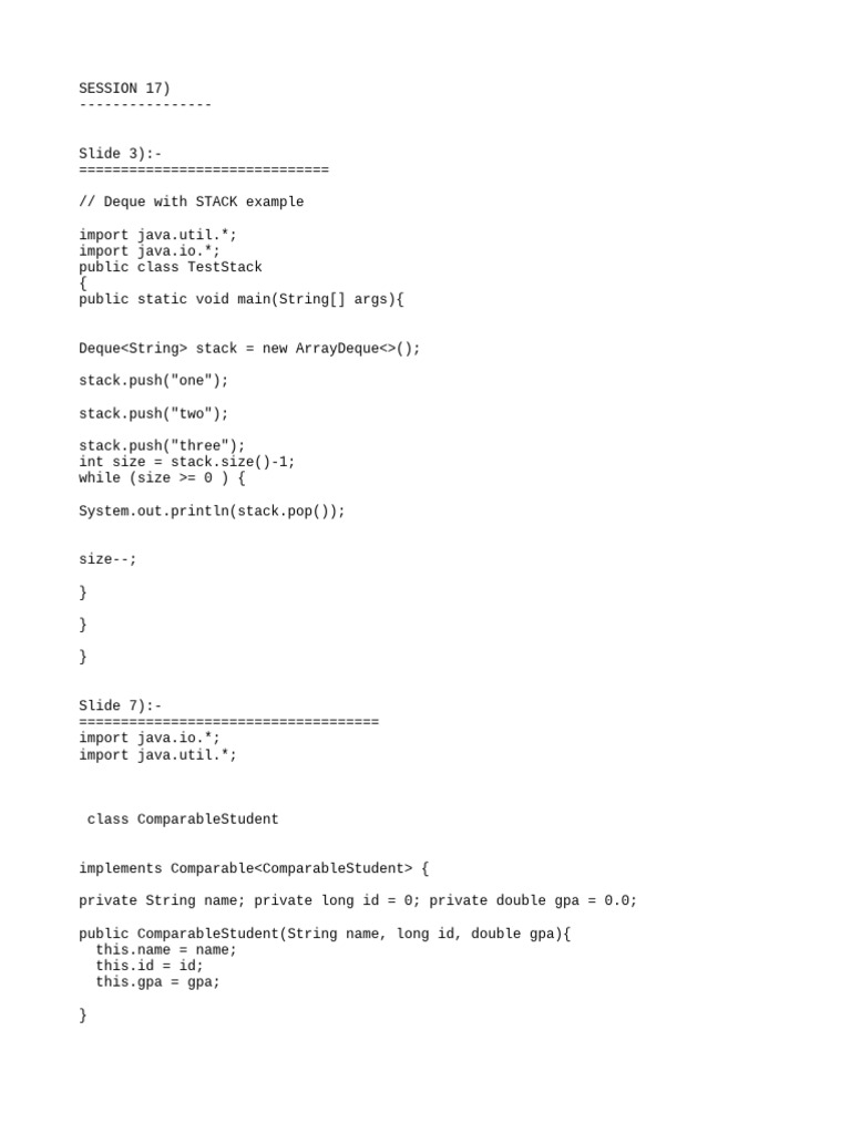 Session17 19 | PDF | Control Flow | Programming Paradigms