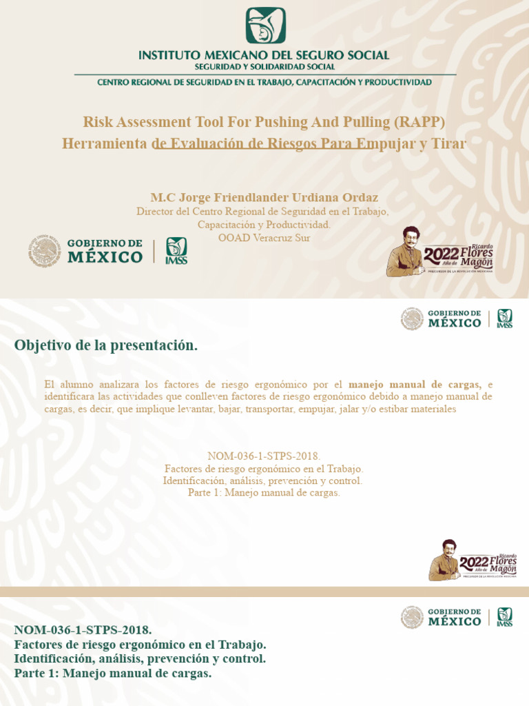 2022 Ergonomía. Pt.2 (RAPP) | PDF | Factores humanos y ergonomía ...