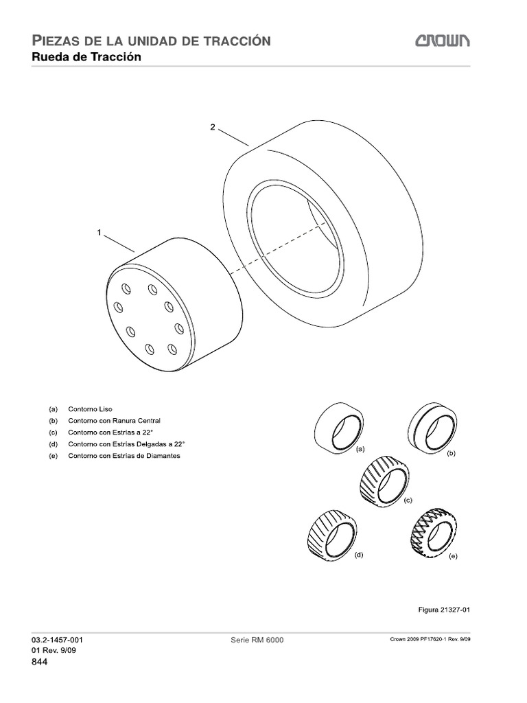 Ruedas Tracción RMD-6000 | PDF