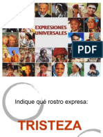 Expresiones Emociones - Universales