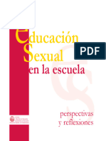 Educación Sexual en La Escuela Dossier
