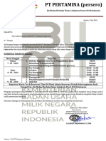 SURAT PANGGILAN TES PT. PERTAMINA (Persero) JAKARTA