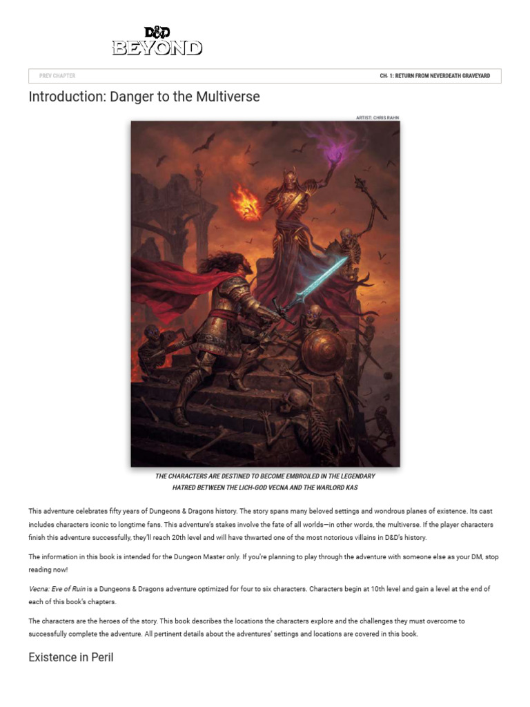 D&D Beyond RIP Vecna Eve of Ruin Compressed Download Free PDF Cemetery Dungeons & Dragons