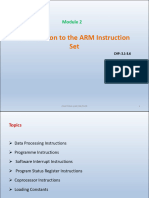 Module 2 ARM Instruction Set