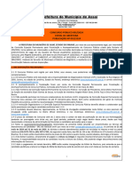 Concurso Público 001/2024 Edital de Abertura Publicação Nº: Estado Do Paraná