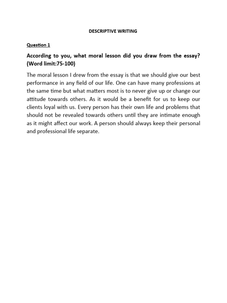 Life Lessons In Professionalism Pdf Self Improvement Science