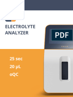 Exias E1 Electrolyte Analyzer