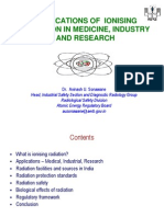 Ionising Radiation Applications in Medicine, Industry & Research