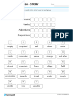 Vocabulary Unit 6a Story Group Sort