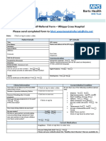 Antenatal Self Referral Form Whipps Cross Hospital