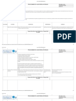 Procedimiento Auditorías Internas