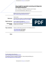 Costing Model For Neonatal Screening and Diagnosis of Haemoglobinopathies