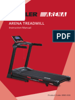 Arena Treadmill Instruction Manual
