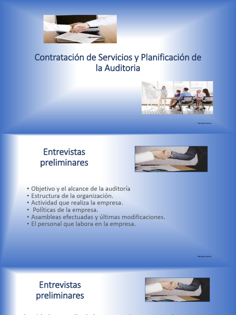 Planificación y Contratación de Auditoría | PDF | Auditoría | Business