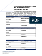 Acta Comite de Padres de Familia 2024-2025