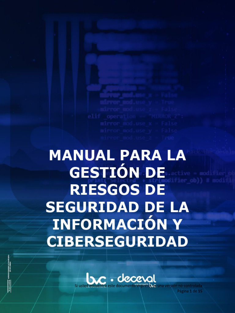Gestión de Riesgos en Ciberseguridad | PDF | Seguridad | La seguridad ...