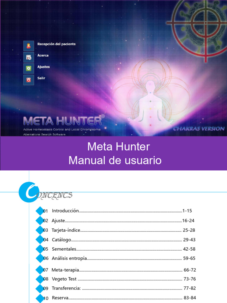 Manual de Usuario Meta Hunter 4025 | PDF | Radiación electromagnética ...