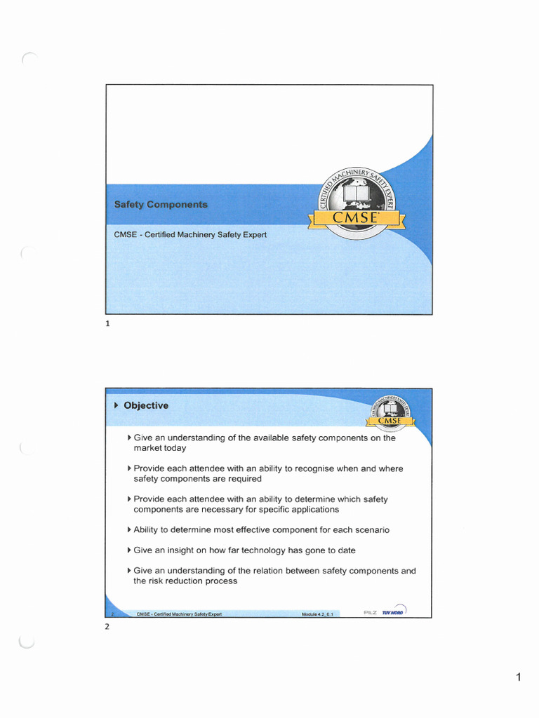 9 - Safety Components | PDF