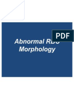 Abnormal RBC