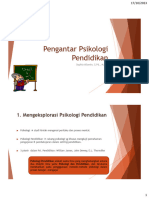 Pert 1 - PSIKOLOGI PENDIDIKAN