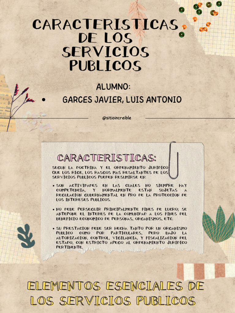 Los Servicio Publicos En El Peru Pdf