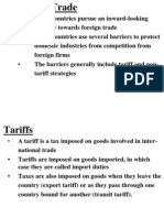 Barriers To Trade