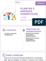 Plantas E Animais Domésticos: 2 ANO Aula 8 - 2 Bimestre