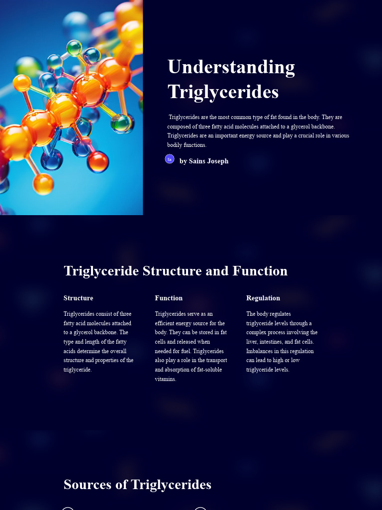 Decoding Triglycerides Understanding This Essential Fat - l419enk