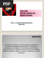 Taller de Inteligencia Emocional para Adultos | PDF | Las emociones ...