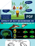 Effect of Gut Microbiome on SCHIZOPHRENIA