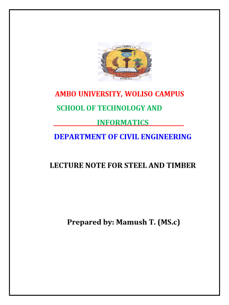 Steel Structure ALL in ONE LECTURE Notes | PDF | Buckling | Deformation ...