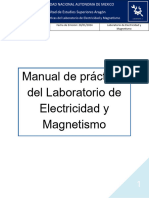 Manual de Prácticas Del Laboratorio de Electricidad y Magnetismo 1-6