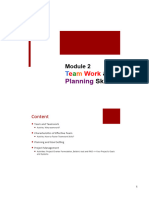 2024 - Module 2 Team Work and Planning - Handout