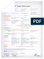 Cepheid Viral Load Tests Datasheet CE IVD 3134 English