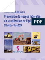 Prevención de Riesgos Laborales en La Utilizacion de Equipos