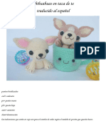 Perrito Chihuahuas en Taza de Te - PDF Versión 1