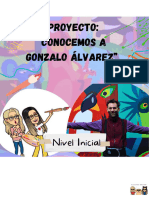 Proyecto - Conocemos A Gonzalo Álvarez. Nivel Inicial