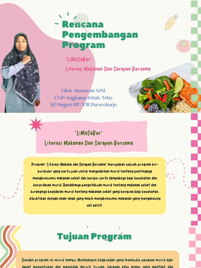 Program LiMaSaBer: Literasi Makanan Sehat | PDF