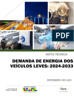 NT EPE DPG SDB 2023 04 - Demanda - Veículos - Leves - 2024 2033